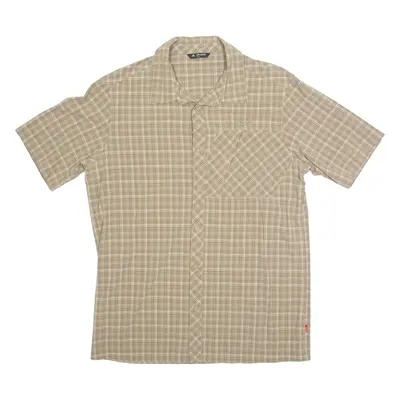 VAUDE Mens Shirt Brown Check L