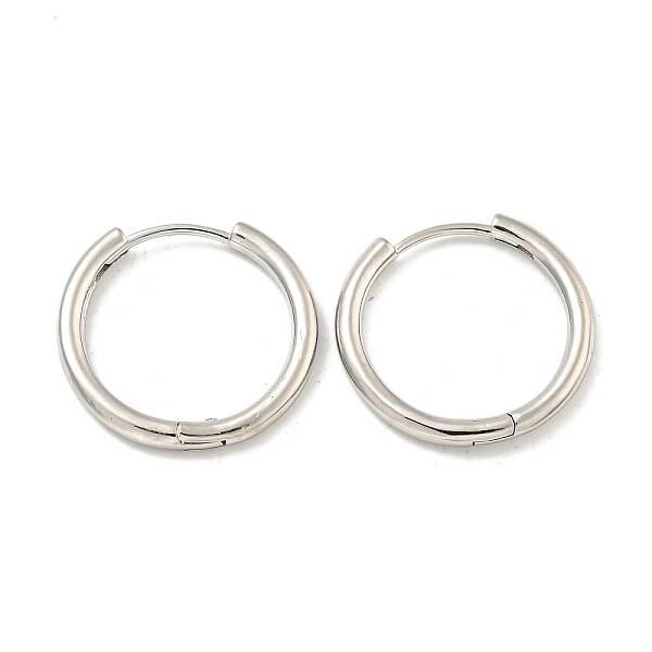 Brass Hoop Earrings