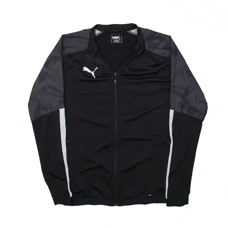 PUMA Dry Cell Sports Black Track Jacket Womens S