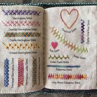 DIY Stitch Book, Embroidery Stitch Book, Embroidery Sewing Book, Sewing Books for Beginners Adult, DIY Supplies, Handmade G...