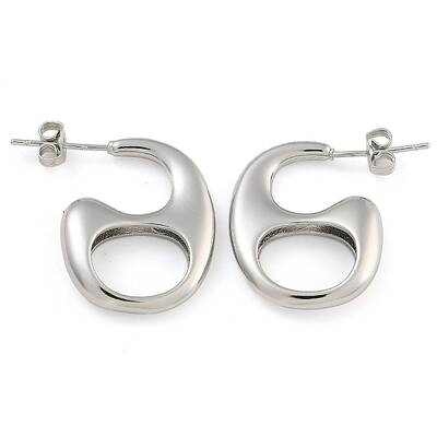 Brass Stud Earrings