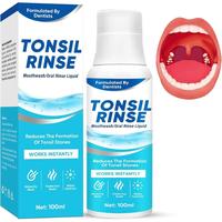 Tonsil Stone Remover Mouthwash, Mint Oral Rinse Liquid Soothe Tonsils and Dry Mouth  , Bad Breath Treatment Tonsil Stone Mout...