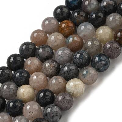 Natural Scorzalite Beads Strands