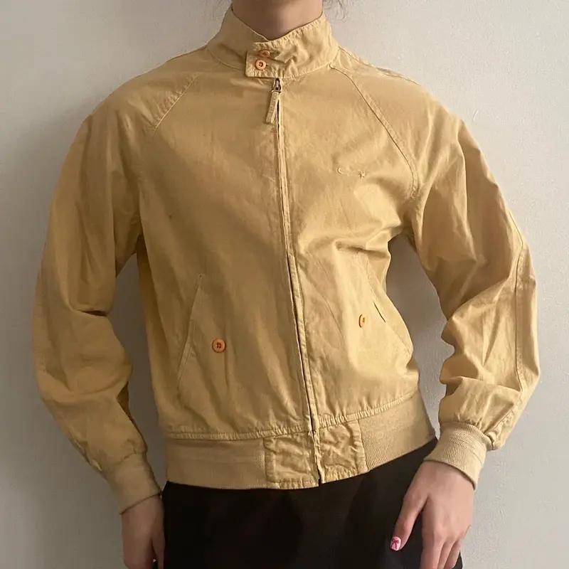 Grant Jacket - XS Beige Cotton