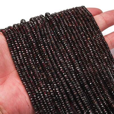 Natural Garnet Beads Strands