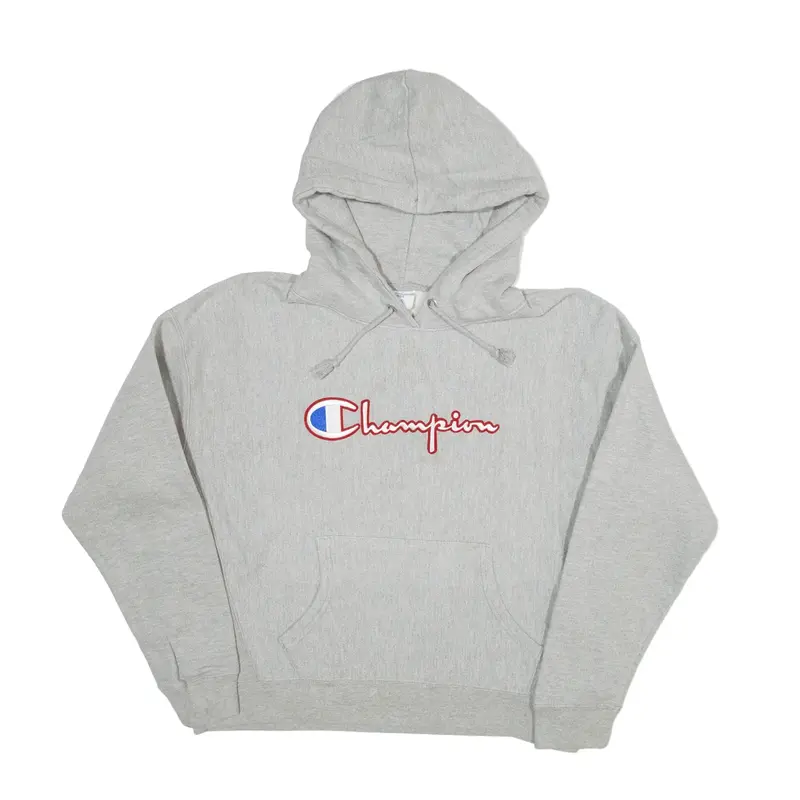 CHAMPION Reverse Weave Hoodie Grey Pullover Womens XL