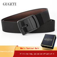 GUGETI men's rotating buckle belt casual belt business men's belt outdoor men's belt trend