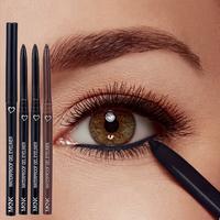 eyeliner waterproof and sweat-proof silky smooth make up novice cosmetics eye no smudge black brown light brown Makeup Liplin...