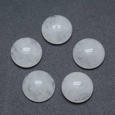 Natural Quartz Crystal Cabochons