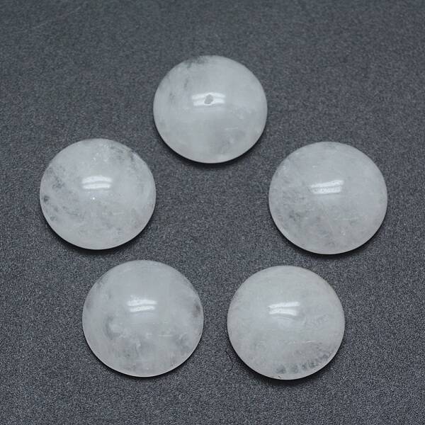 Natural Quartz Crystal Cabochons