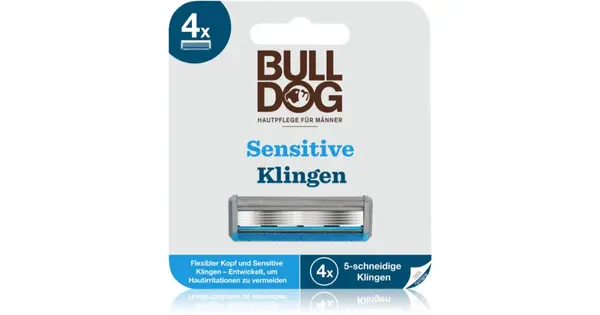 Bulldog Sensitive Replacement Head 4 Pieces