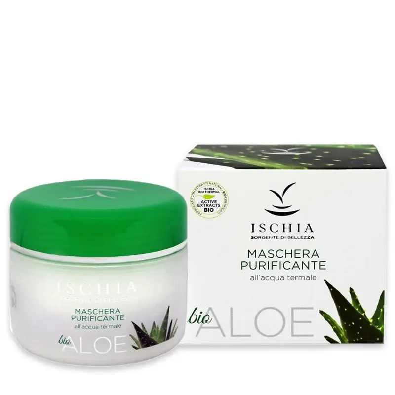 Ischia organic aloe purifying mask 100 ml