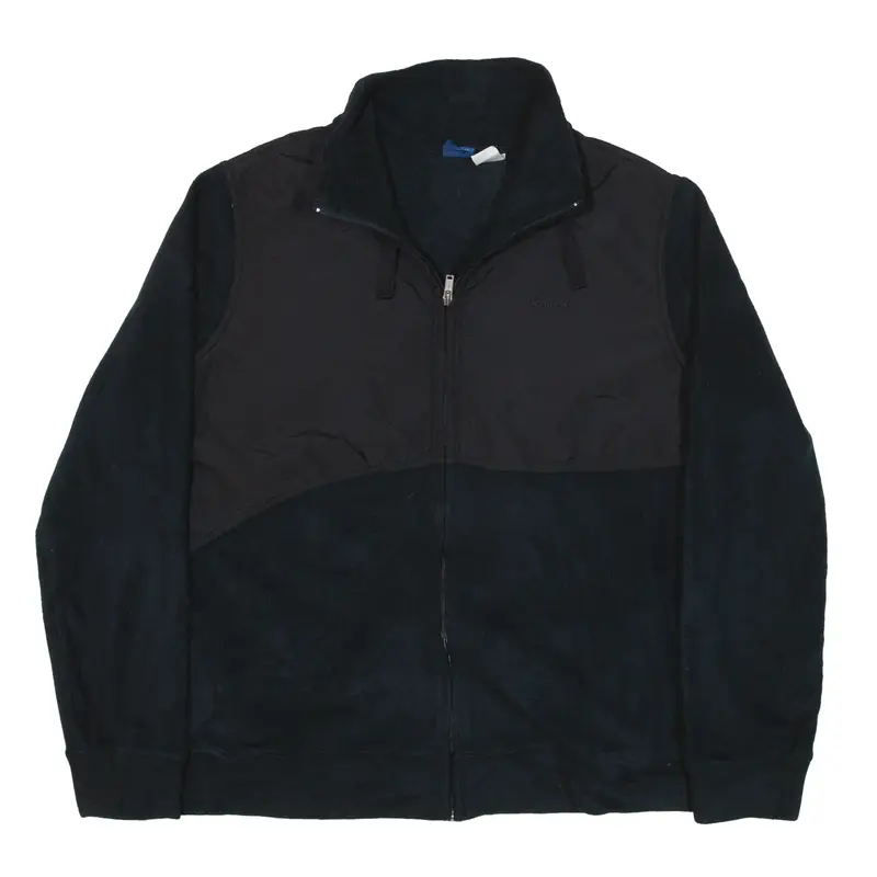 REEBOK Fleece Jacket Black Girls XL