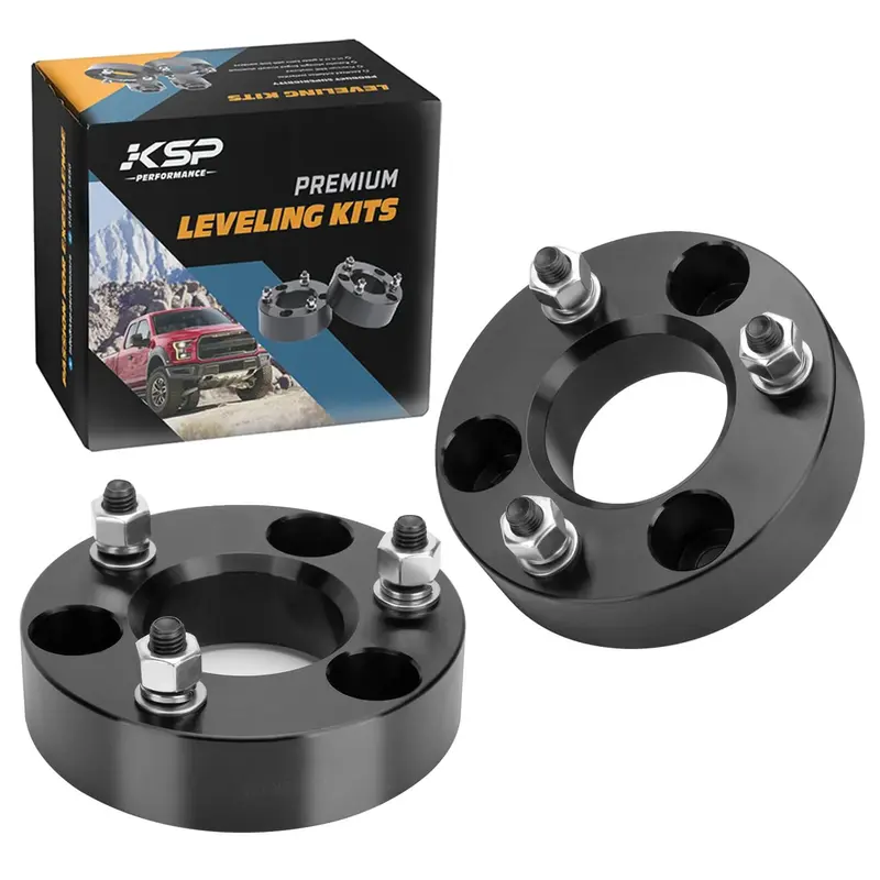 2 Front Leveling Lift Kits For 2006-2026 Dodge Ram 1500 Front Strut Spacers - KSP Performance