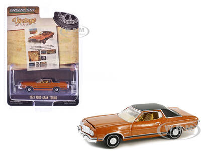1973 Ford Gran Torino Copper Metallic with Black Vinyl Top \