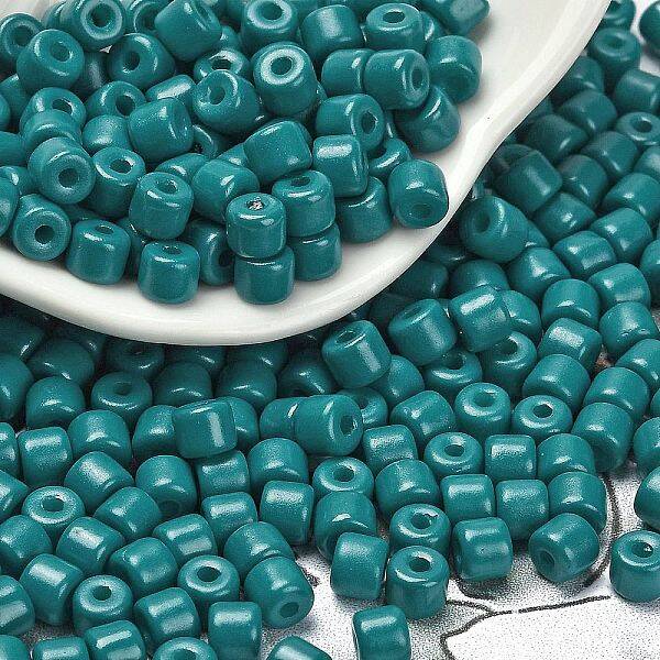 Baking Paint Pearlized Glass Seed Beads