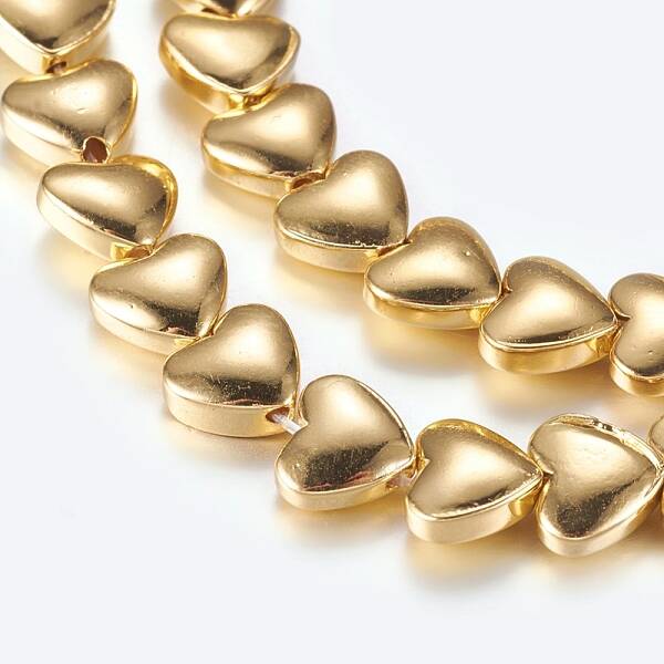 Non-magnetic Synthetic Hematite Beads Strands