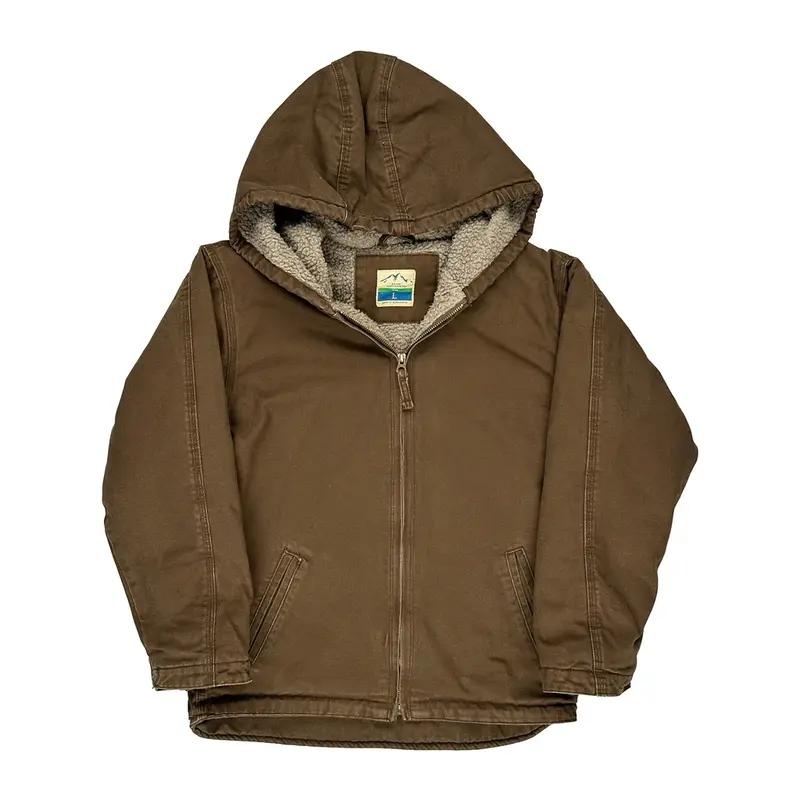 Age 12 Blue Mountain Jacket - Large Brown Cotton | Size: large