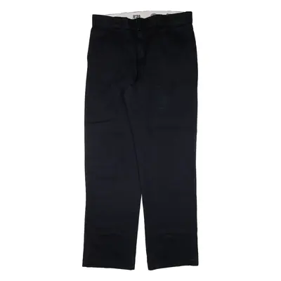 DICKIES 874 Workwear Mens Trousers Black Regular Straight W36 L34