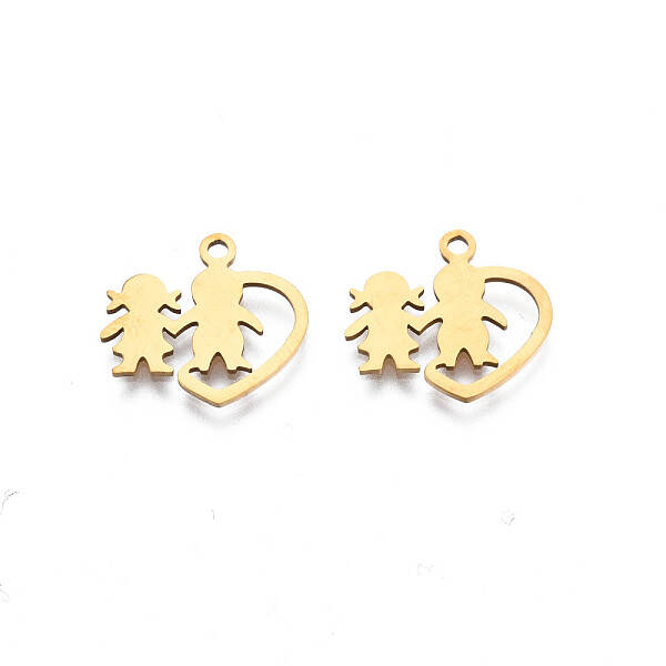 Ion Plating(IP)  201 Stainless Steel Pendants