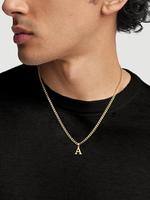 Men's Letter Pendant Necklace, Stainless Steel Jewelry for Party, Daily Clothing Decor, Trendy All-match & Exquisite Jewelry ...