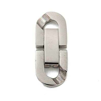 Non-Tarnish 304 Stainless Steel Fold Over Clasps