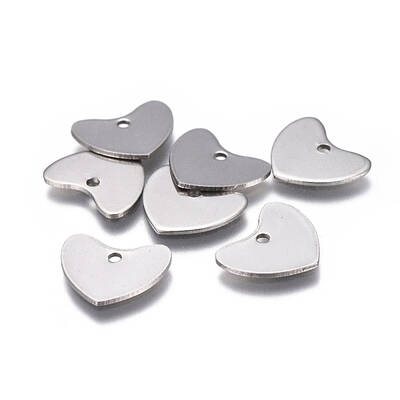 Tarnish Resistant 201 Stainless Steel Stamping Blank Tag Charms