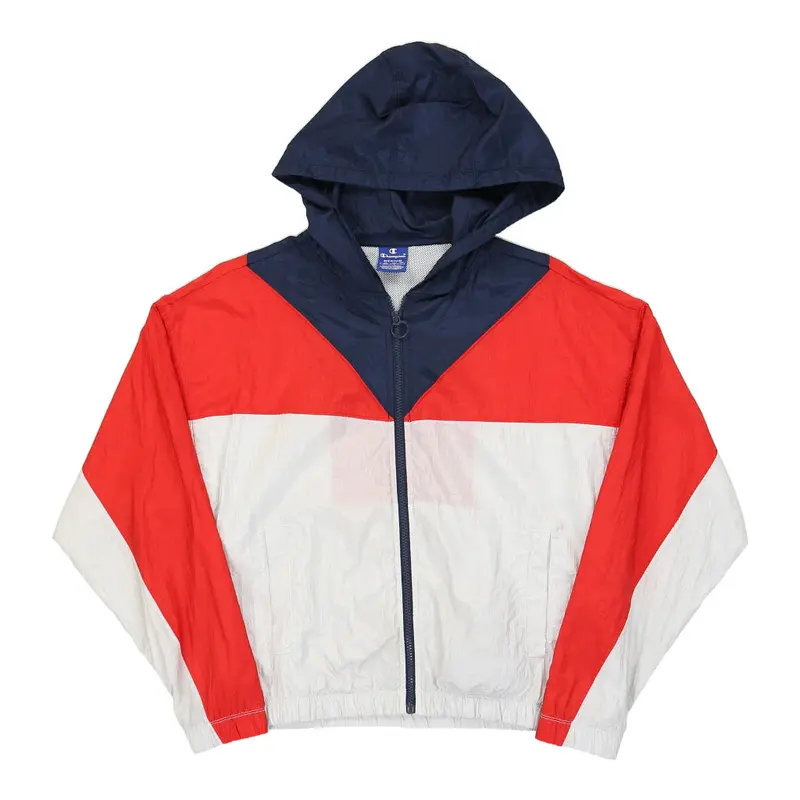Champion Jacket - Medium White Polyester