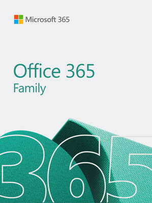 Microsoft Office 365 Family 6 devices/1 Year | Multiple