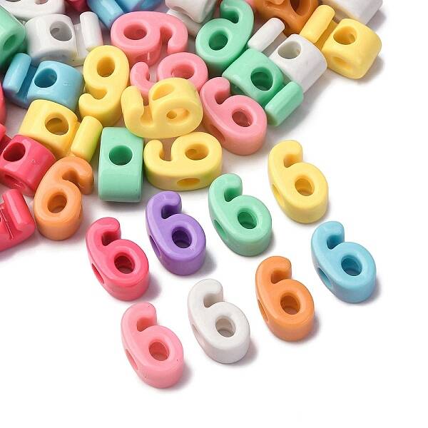 Opaque Acrylic Beads