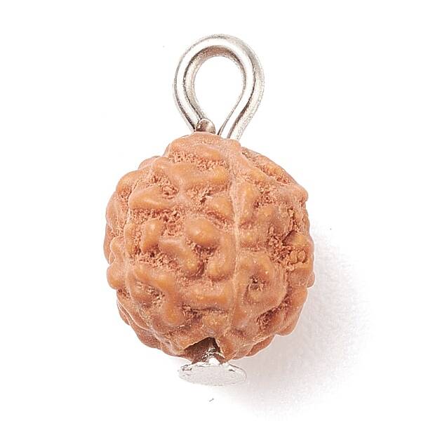 Undyed Natural Rudraksha Charms