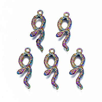 Rainbow Color Alloy Pendants