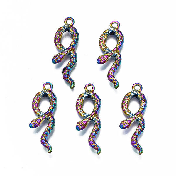 Rainbow Color Alloy Pendants