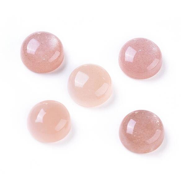 Natural Sunstone Cabochons