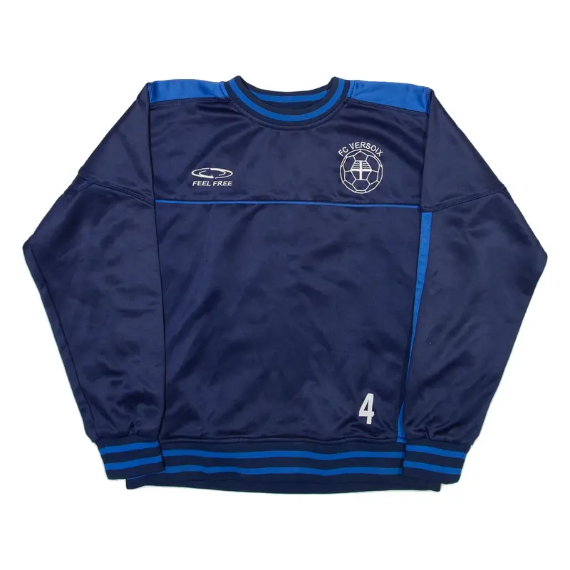FEEL FREE FC Versoix Mens Sweatshirt Blue L