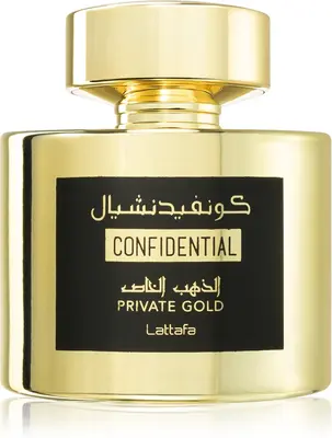 Lattafa Confidential Private Gold EDP U 100 ml