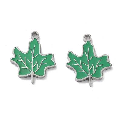 304 Stainless Steel Enamel Pendants