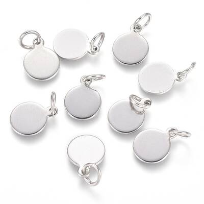 Non-Tarnish 304 Stainless Steel Charms