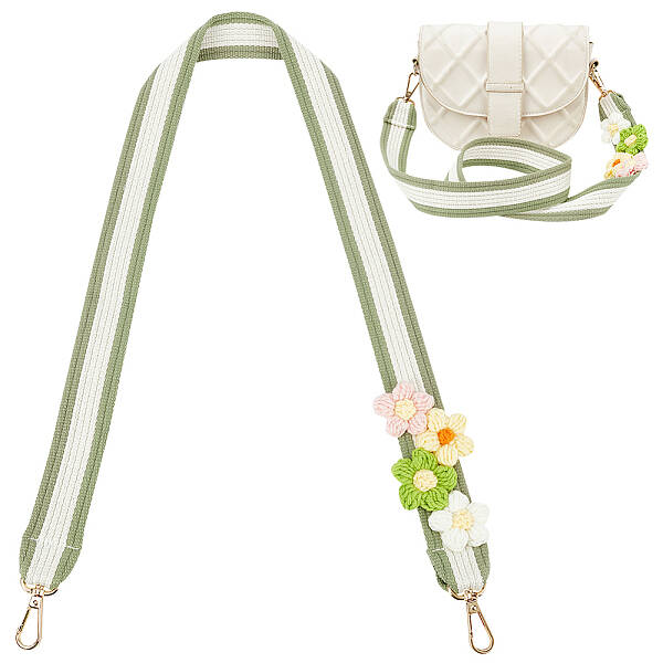 Polycotton Wide Bag Straps