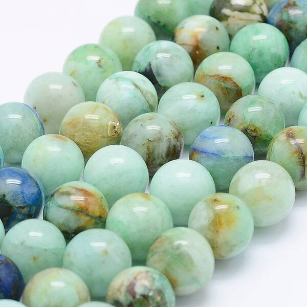 Natural Chrysocolla Beads Strands