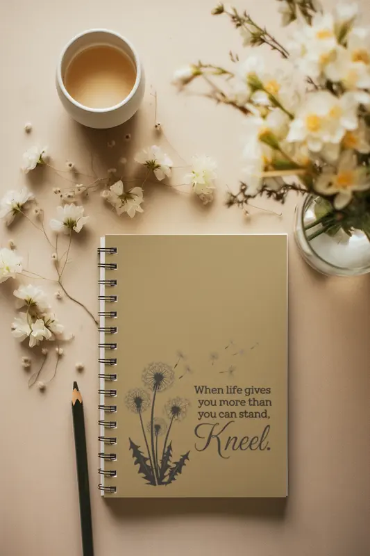When You Can't Stand, Kneel Prayer Journal
