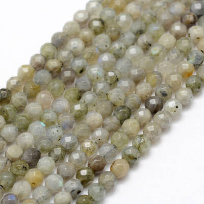 Natural Labradorite Beads Strands
