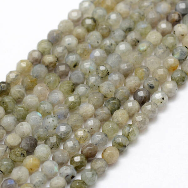 Natural Labradorite Beads Strands