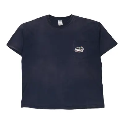 2006 Gildan Nascar T-Shirt - 2XL Navy Cotton