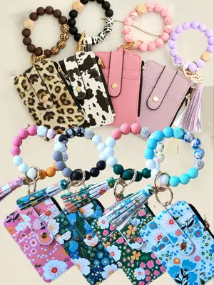 Women's Cute Card Holder, Fashionable Tassel Decor Card Holder, Casual Trendy Versatile High-quality Daily Wallet