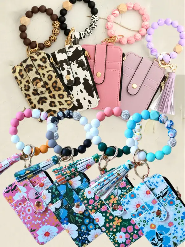 Women's Cute Card Holder, Fashionable Tassel Decor Card Holder, Casual Trendy Versatile High-quality Daily Wallet