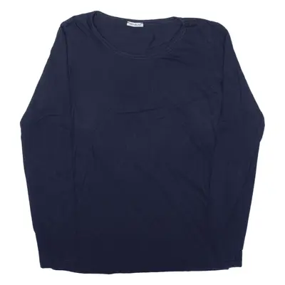 PENNYBLACK T-Shirt Blue Long Sleeve Womens M