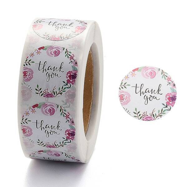 1 Inch Thank You Stickers