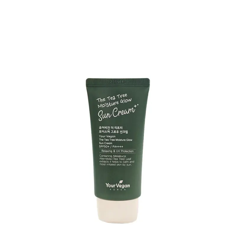 Your vegan The Tea Tree Moisturizing Illuminating Sunscreen SPF 50+