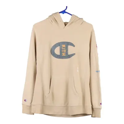 Champion Hoodie - Medium Beige Cotton Blend